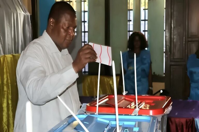 Le Président Touadéra_n